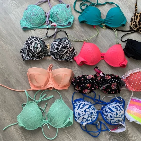 Victoria’s Secret Bikini Sets 34B/32C & Mostly Size Small Bikini Bottoms - Read - Picture 7 of 16